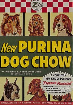Dog Chow old ad